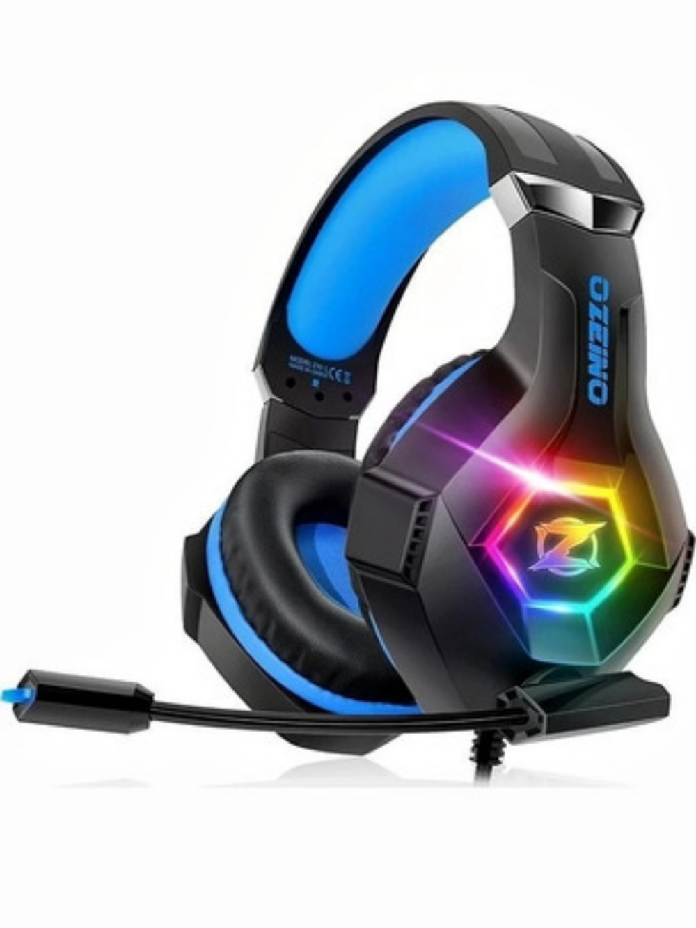 Ozeino ZW1 Gaming Headset Over-Ear Black & Blue